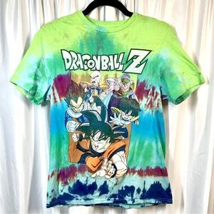 Dragon Ball Z Bird Studio Custom Tie Dyed Anime L Graphic T-Shirt Unisex S